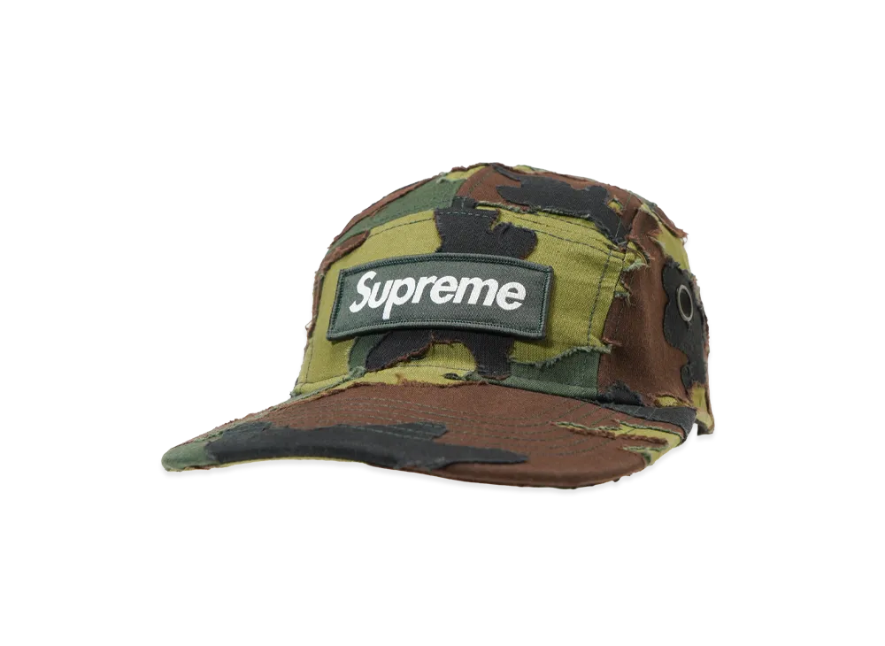 Supreme Layered Camo Camp Cap "Woodland Camo"