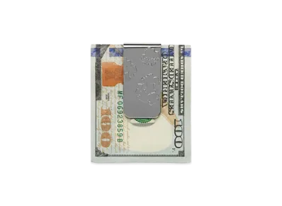 DENIM TEARS Cotton Wreath Money Clip "Silver"