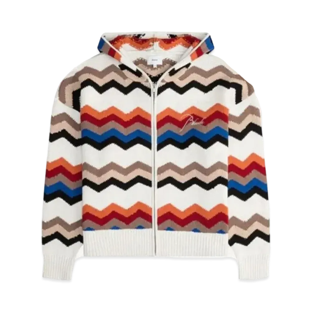 RHUDE Cyril Knit Zip-Up "Multi"