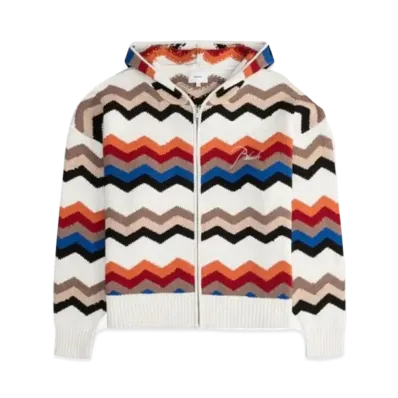 RHUDE Cyril Knit Zip-Up "Multi"