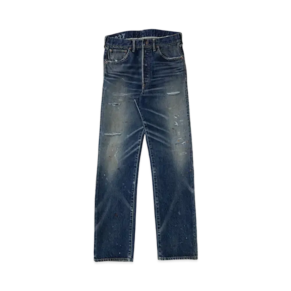 visvim SOCIAL SCULPTURE 01 DAMAGED-27 L30 "Denim"