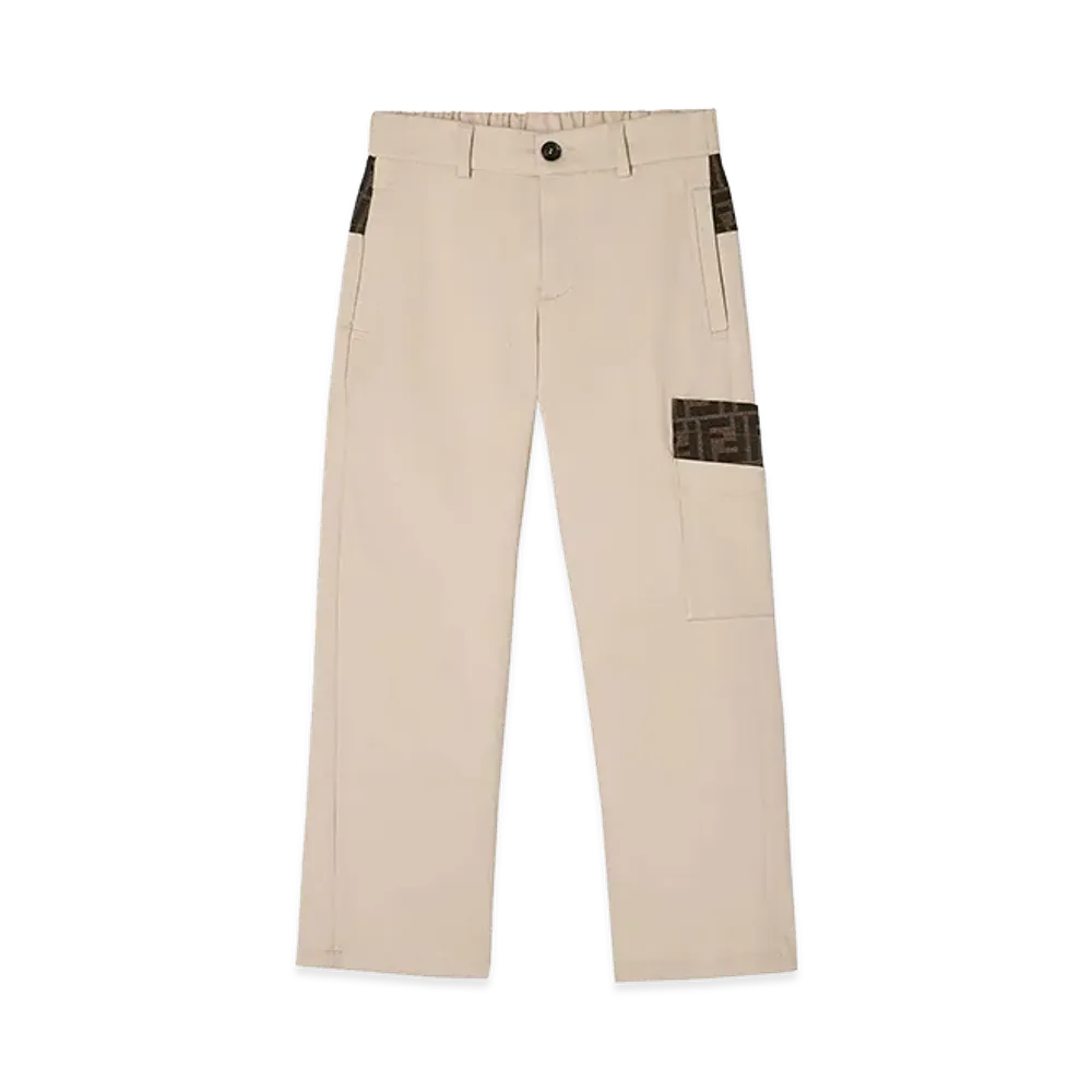 FENDI Kids Trousers "Beige"