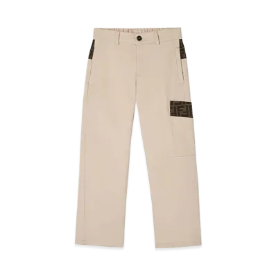 FENDI Kids Trousers "Beige"