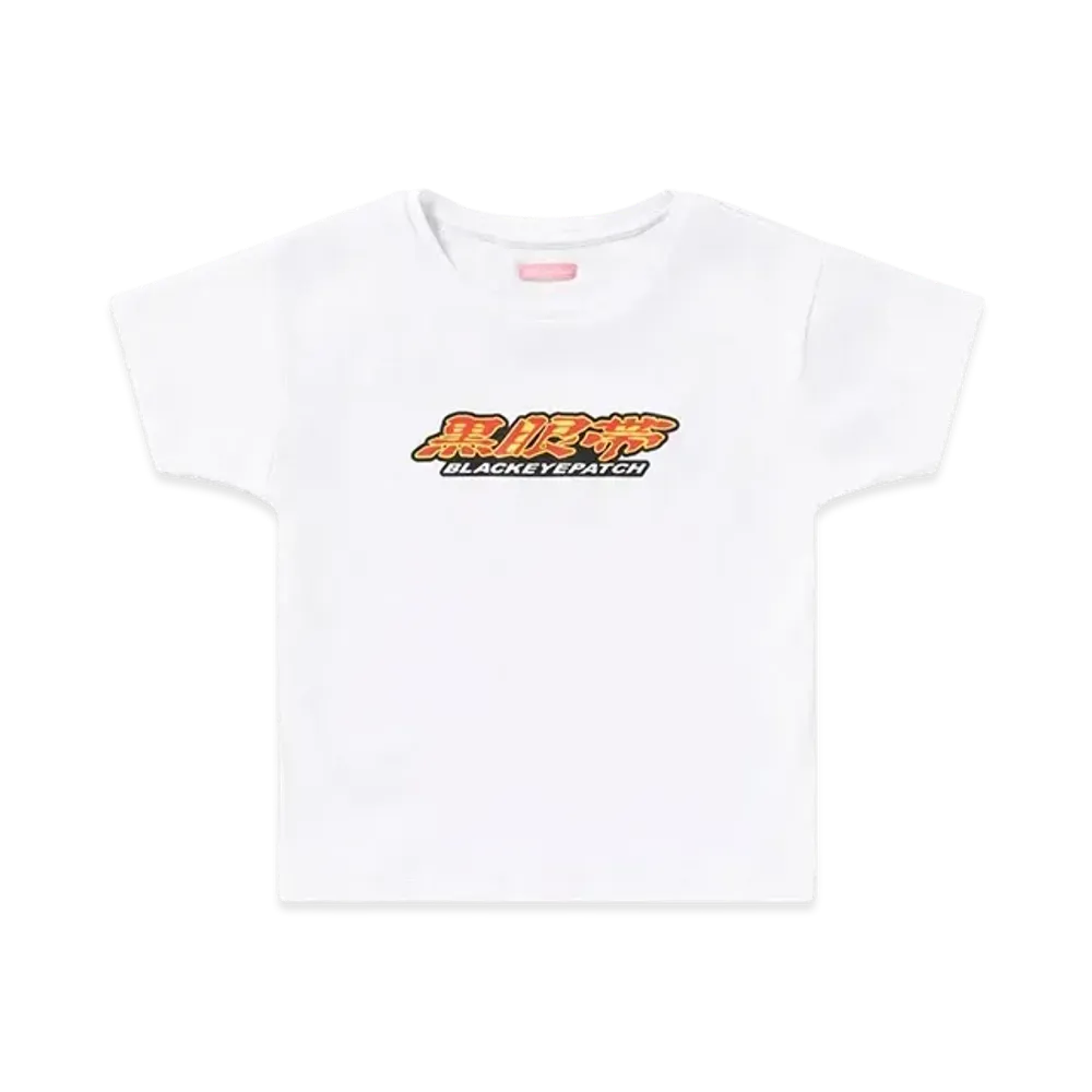 BlackEyePatch Kurogantai Baby Tee "White"