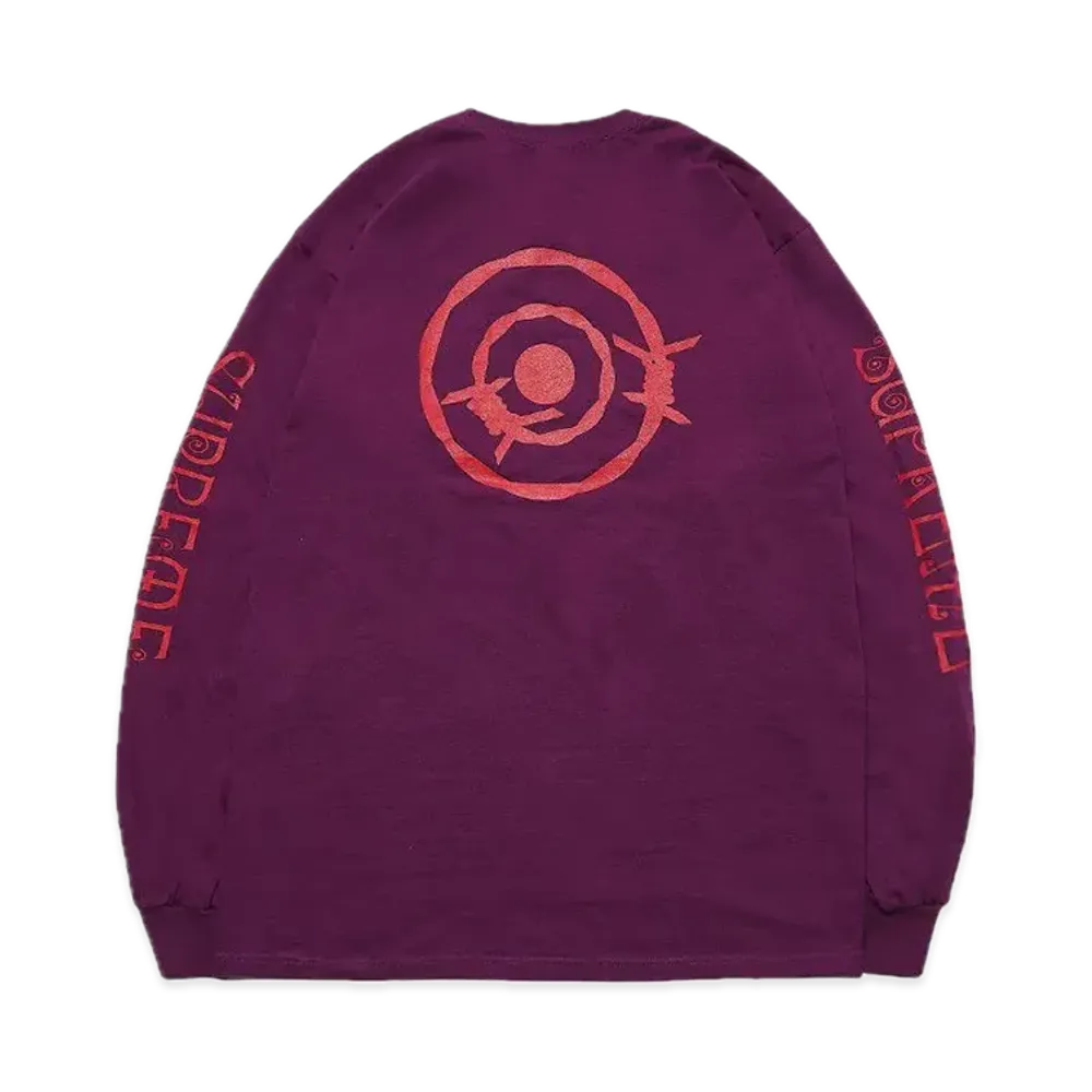 Supreme x SOUTH2 WEST8 L/S Pocket Tee "Purple"