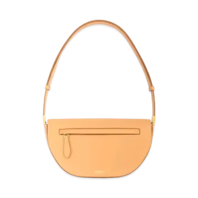 Burberry Small Leather Olympia Bag "Warm Sand"