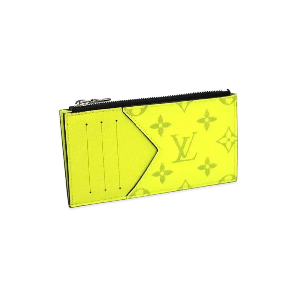 Louis Vuitton Coin Card Holder Taigarama "Jaune"