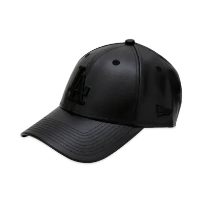 NEW ERA x THE CAP 9Forty Refined Leather II Los Angeles Dodgers "Black"