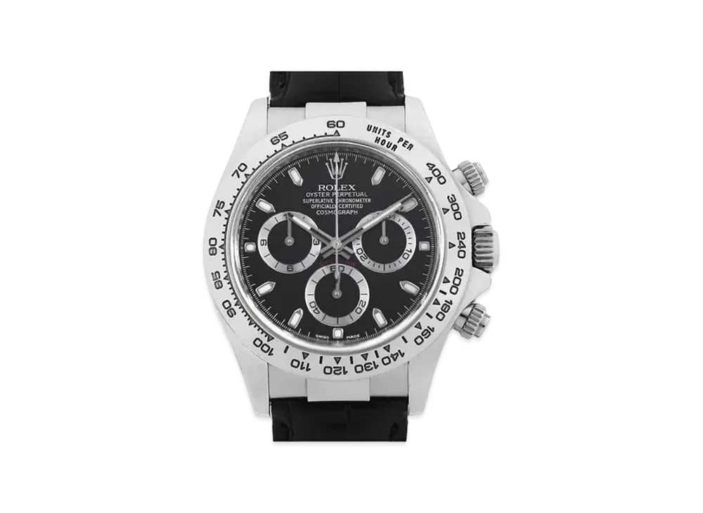 ROLEX Cosmograph Daytona "Black/White Gold"