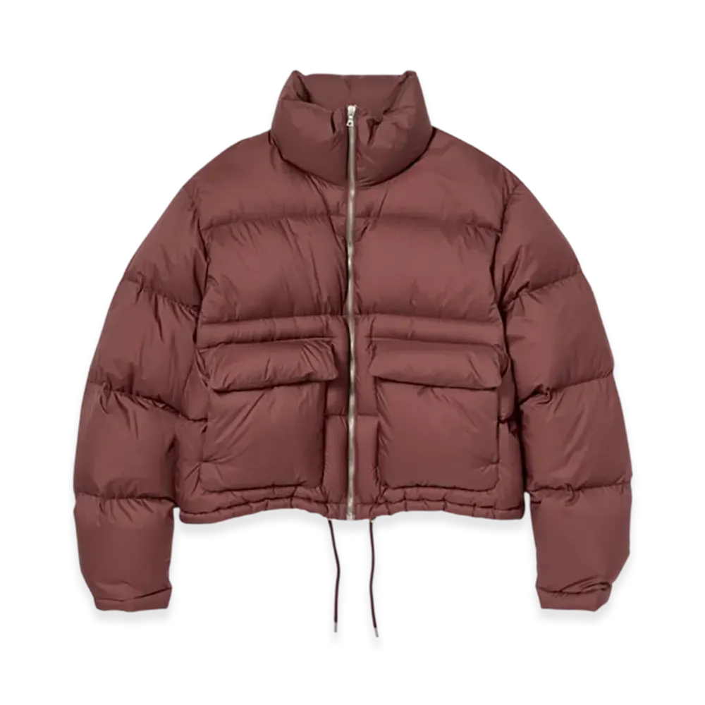 AURALEE Super Light Nylon Ripstop Down Blouson "Burgundy"