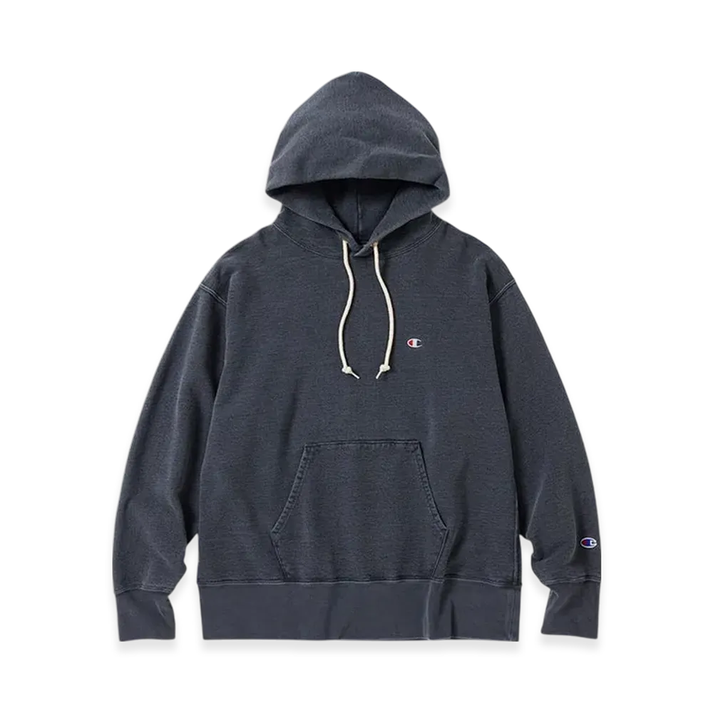 Champion Hooded Sweatshirt 24FW "Off Black"