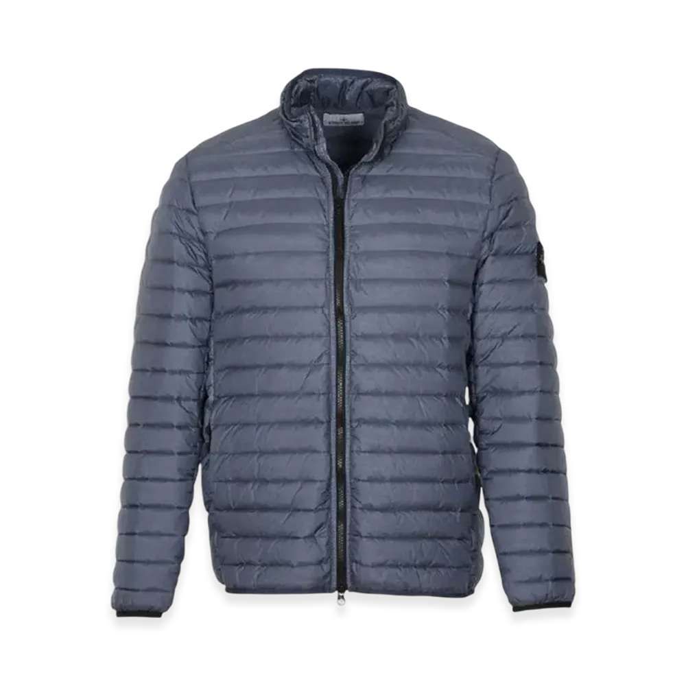 Stone Island 41524 Packable Loom Woven Chambers R-Nylon Down TC Jacket - 23SS "Avio Blue"