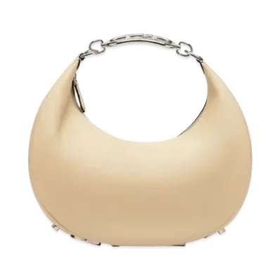 FENDI Graphy Medium Leather Bag "Beige"