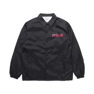 WACKO MARIA KYOKI NO SAKURA / COACH JACKET "Black"