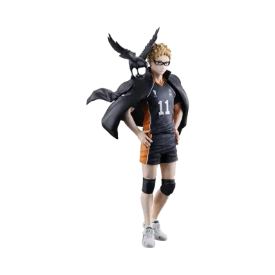BANDAI "Ichiban Kuji" -Haikyu!! -Karasuno's Future-- Last One Prize Kei Tsukishima Figure