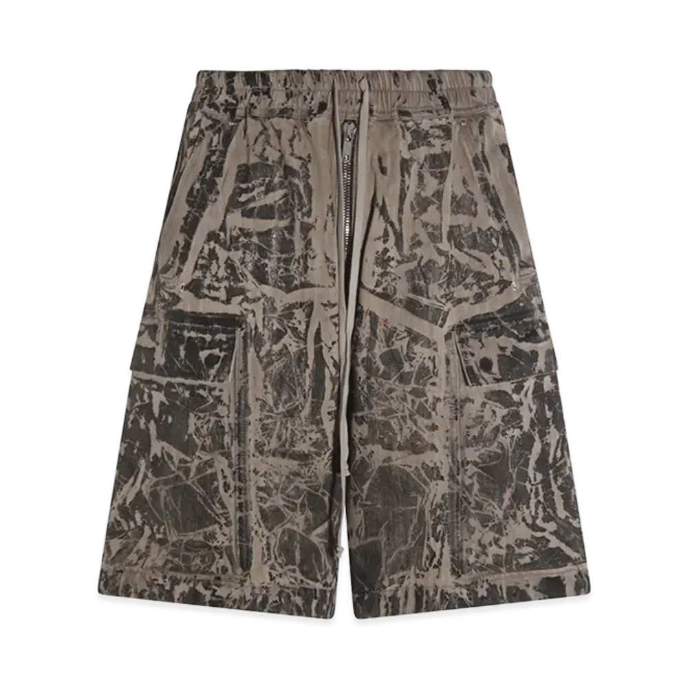 Rick Owens DRKSHDW 'cargobela' Bermuda Shorts "Black"