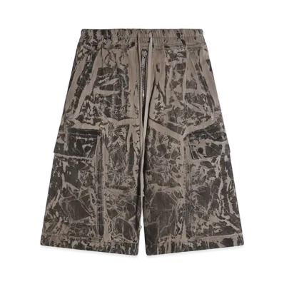 Rick Owens DRKSHDW 'cargobela' Bermuda Shorts "Black"