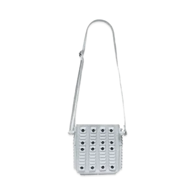 GANIKAWA SHOULDER BAG (S) "LIGHT GRAY"