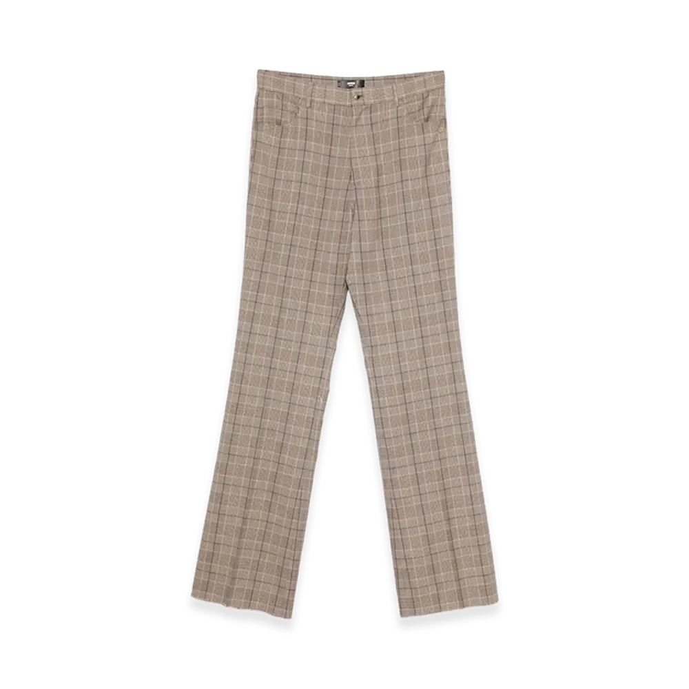 AMIRI Virgin Wool Blend Trousers "Beige"