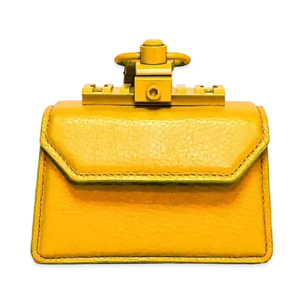 GANIKAWA GIB-01 HAND BAG(S) "YELLOW"