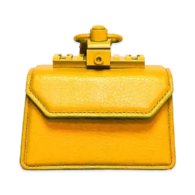 GANIKAWA GIB-01 HAND BAG(S) "YELLOW"