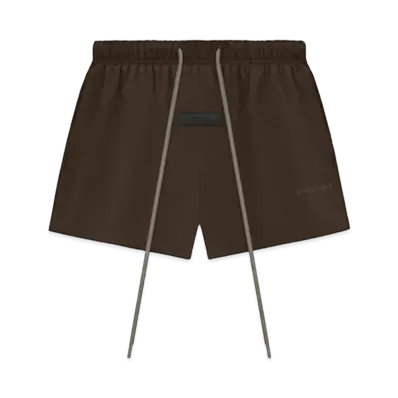 FEAR OF GOD Nylon Running Short "Wood"