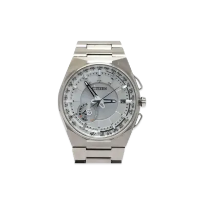 CITIZEN Atessa Eco Drive Satellite Wave Ref.F100 "Silver" CC2001-57A