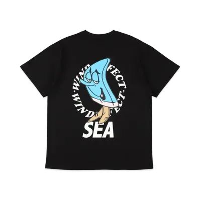WIND AND SEA x LEEGET (Charleston) S/S Tee "Black"
