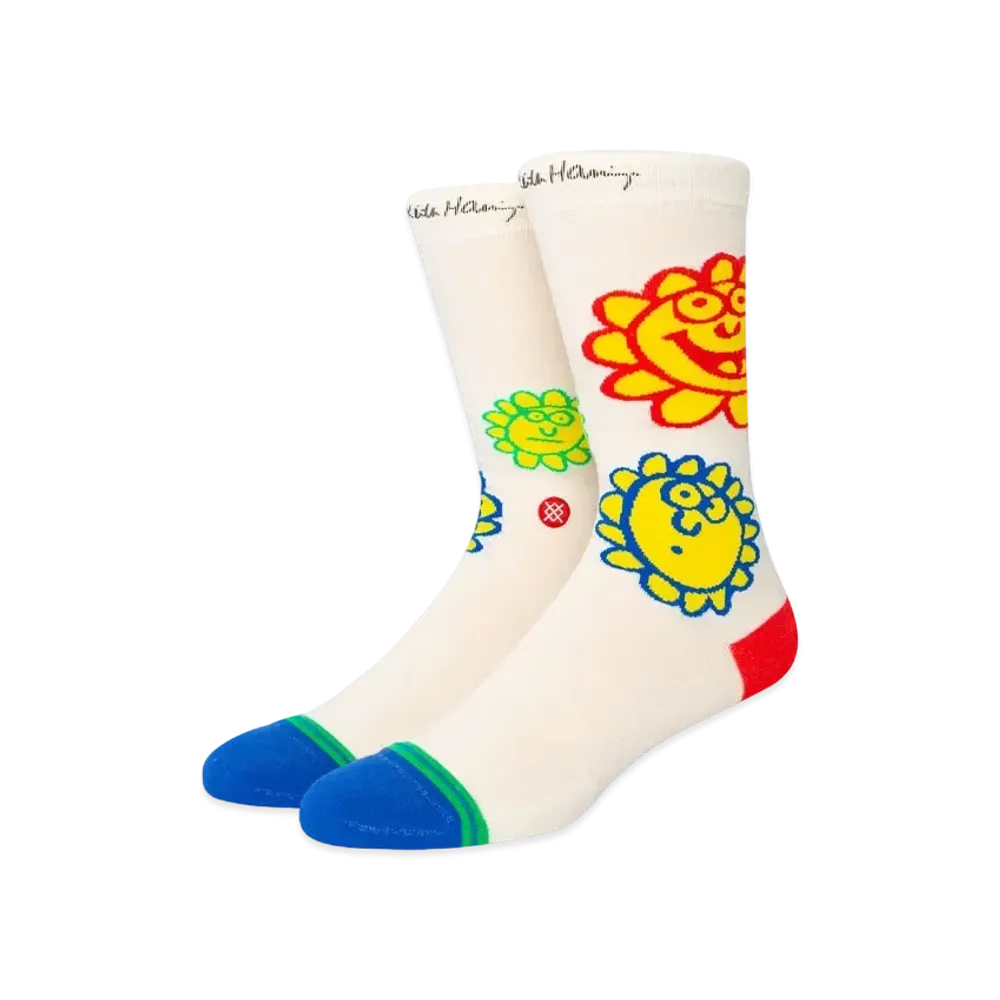 STANCE HAPPY FIELDS "OFF WHITE"