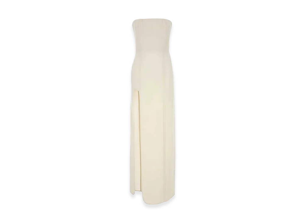 STELLA McCARTNEY Women's Wool Long Dress "White"