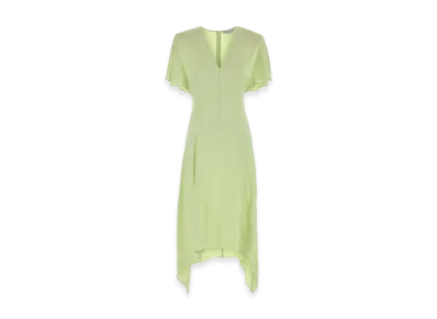 STELLA McCARTNEY Women's Pastel Satin Dress "Green"