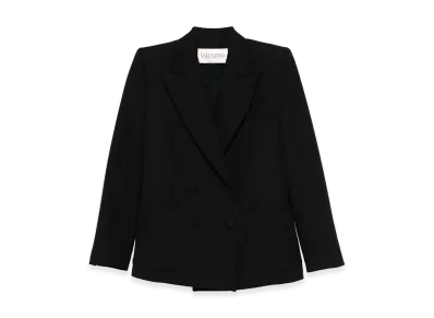 Valentino Women's Double-Breasted Jacket "Black"