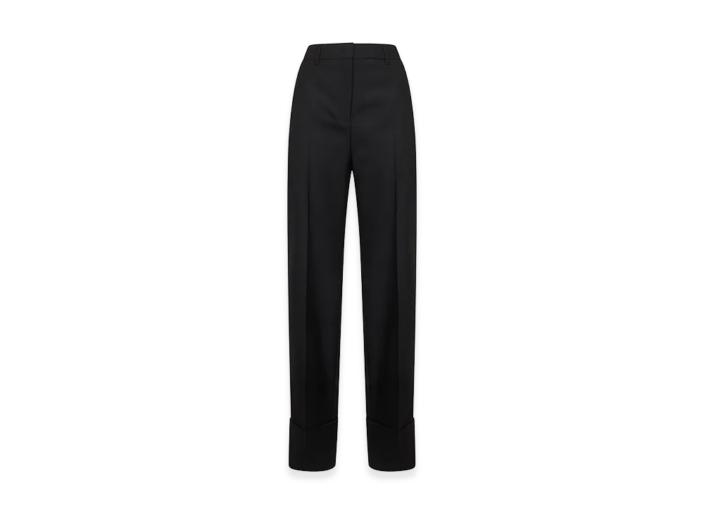 Valentino Women's Wool Tailored Pants "Black"