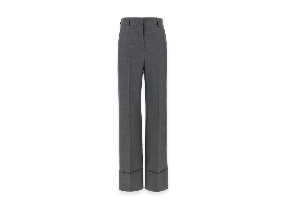 Valentino Garavani Women's Wool Pants "Gray"