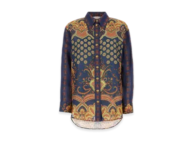 Valentino Women's Linen Shirt "Printed"