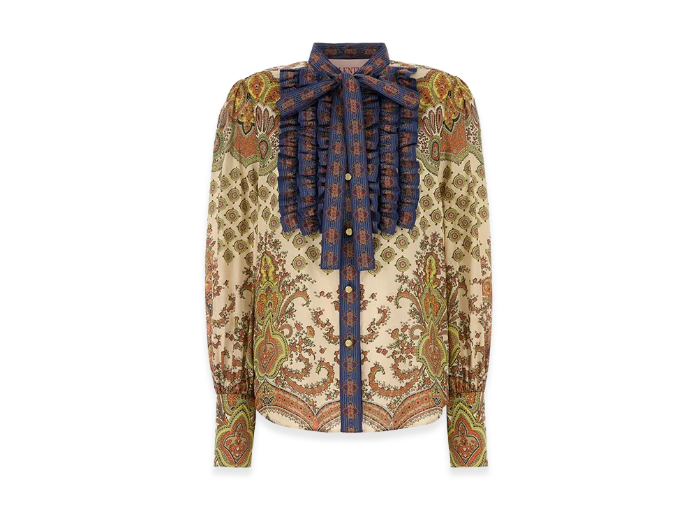Valentino Women's Muslin Shirt "Printed"