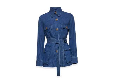 Valentino Women's Denim Jacket "Blue"