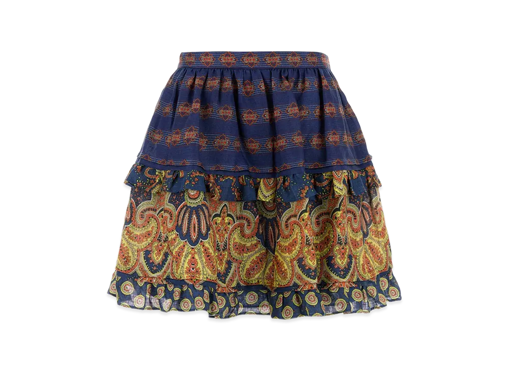 Valentino Women's Linen Skirt "Printed"