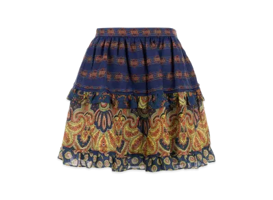 Valentino Women's Linen Skirt "Printed"