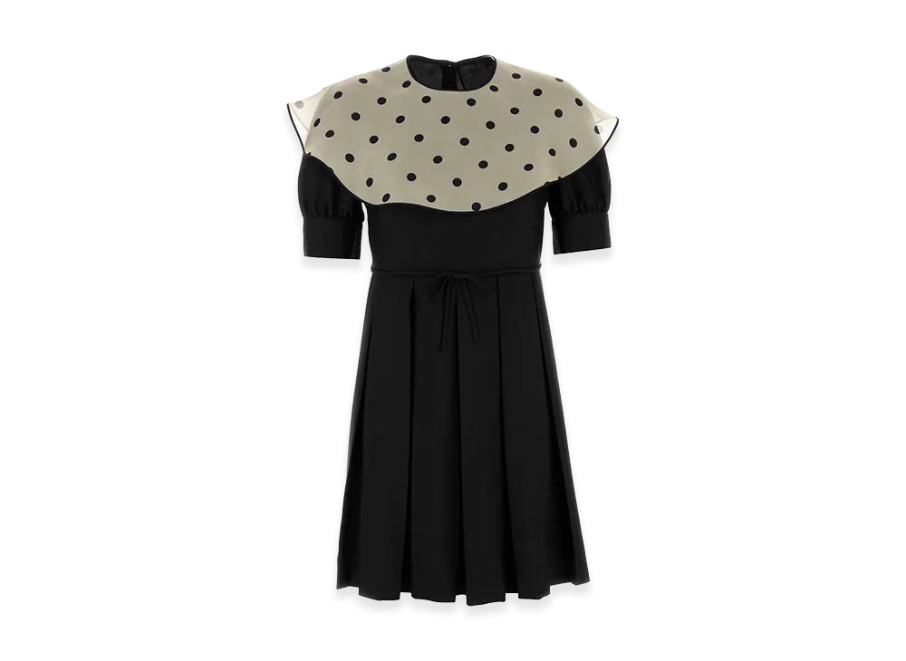 Valentino Women's Silk Mini Dress "Black"