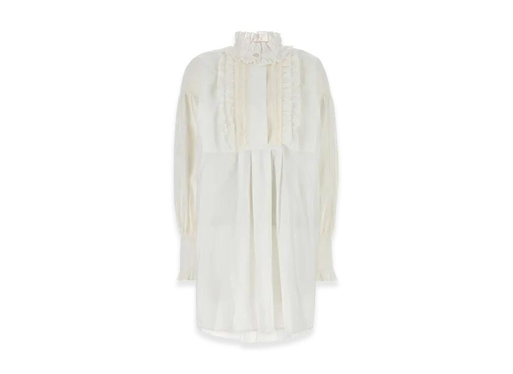 Valentino Women's Cotton Blend Dress "White"