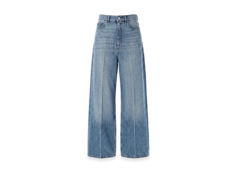 STELLA McCARTNEY Women's Vintage Jeans In Sustainable Cotton "Denim/Blue"