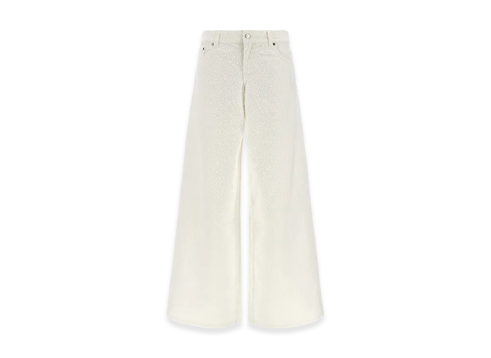 STELLA McCARTNEY Women's Jeans Boucle "White"