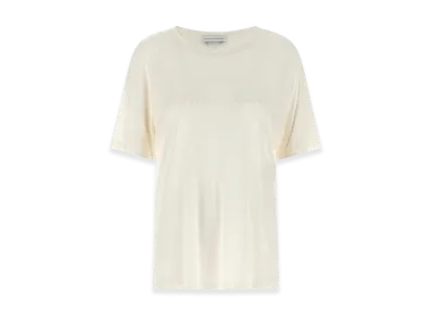 STELLA McCARTNEY Women's Beads Embroidery T-Shirt "White"