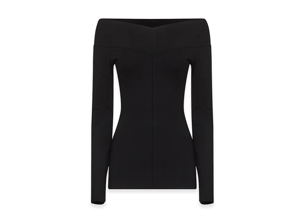 STELLA McCARTNEY Women's Viscose Blend Top "Black"