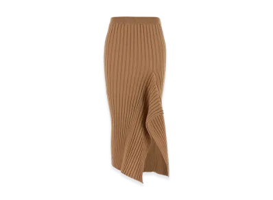 STELLA McCARTNEY Women's Cotton Skirt "Camel"
