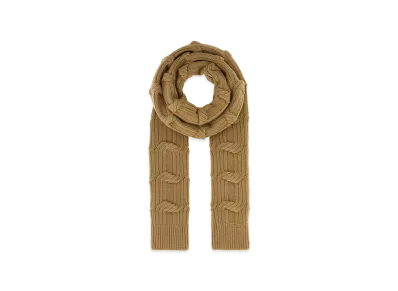 STELLA McCARTNEY Women's Wool Scarf "Beige/Camel"