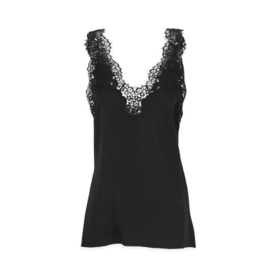 STELLA McCARTNEY Women's Top With Lace Details "Black"