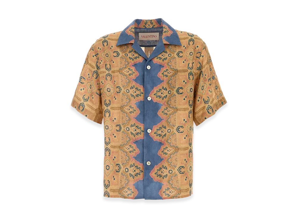 Valentino Linen Shirt "Printed"