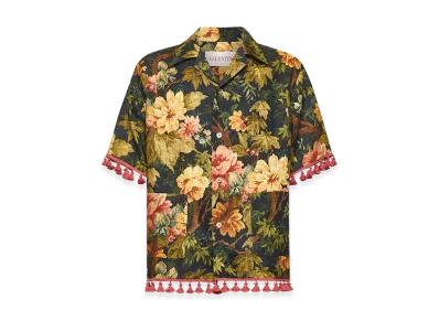 Valentino Linen Shirt "Printed/Floral"